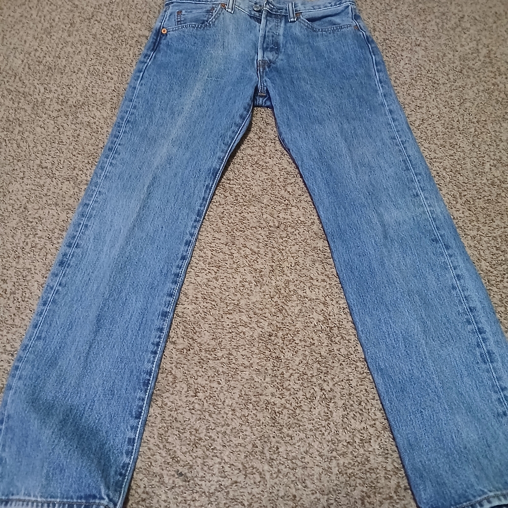 Levi's Classic 501 XX Blue Straight Selvedge Jeans